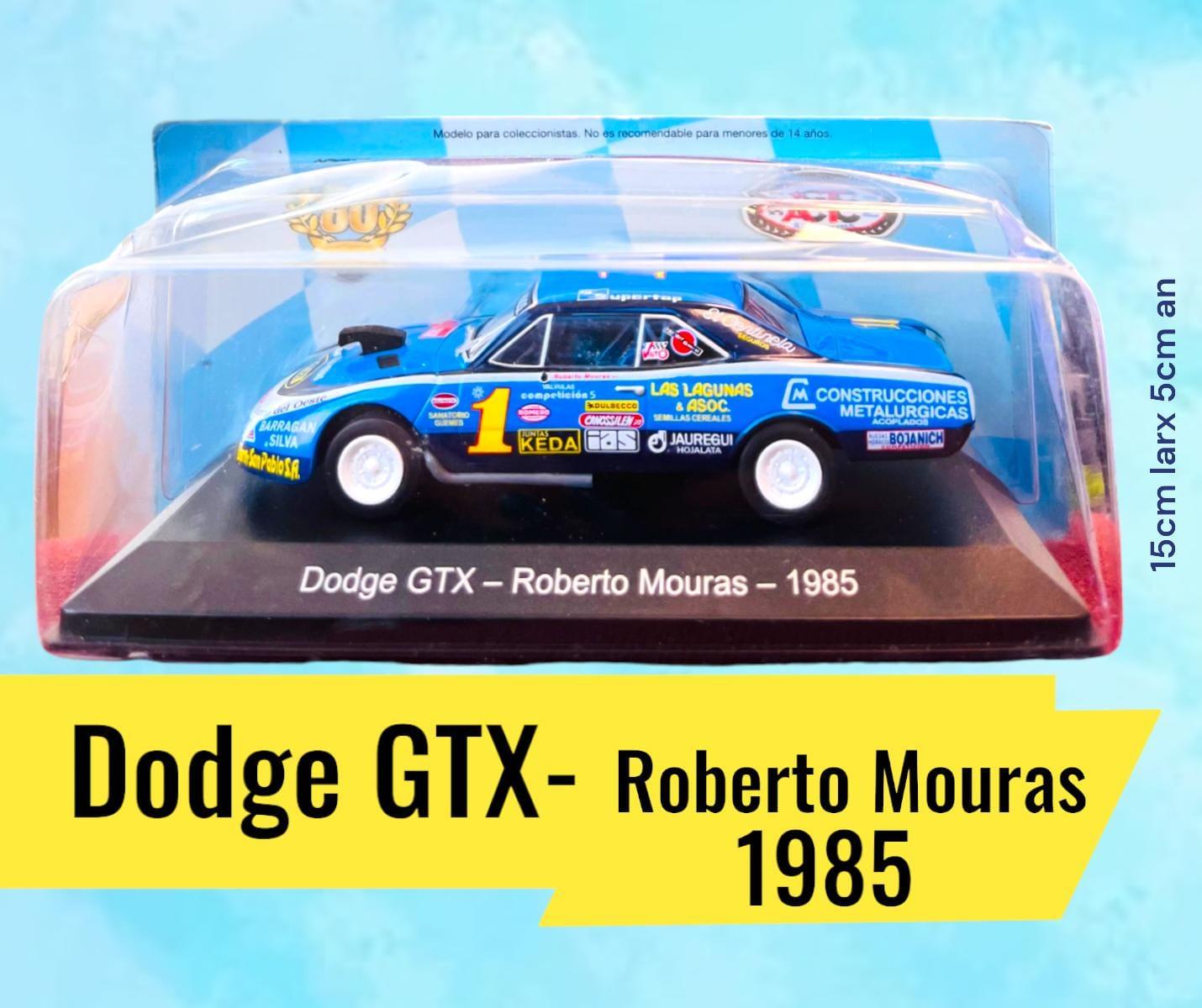 Auto Dodge GTX- Roberto Mouras 1985 Coleccion TC Escala 1.43 