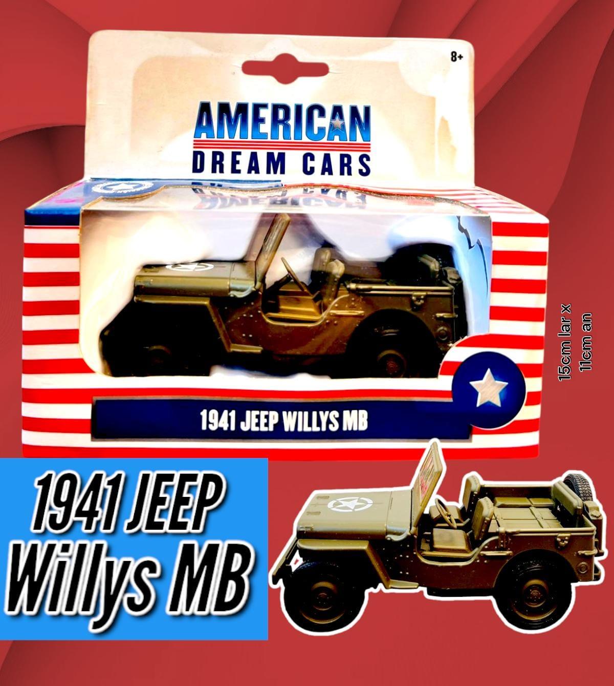 Auto American Dream Cars 1941 Jeep Willys MB