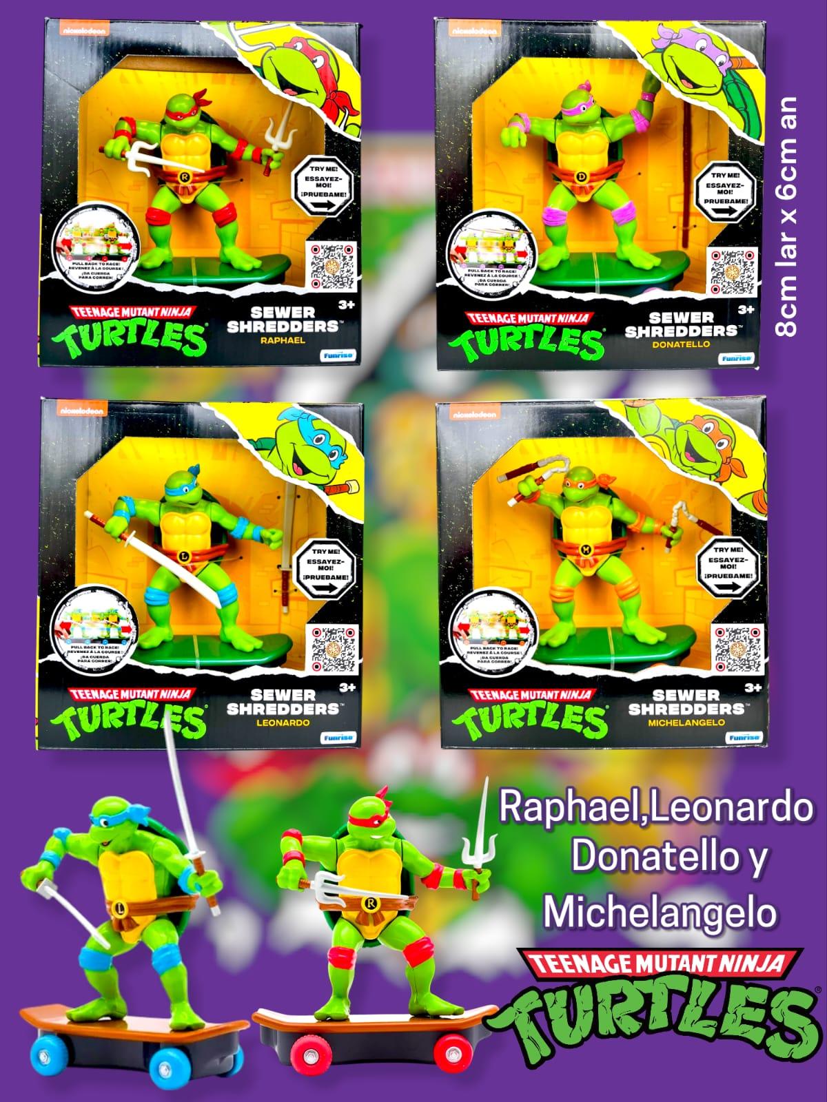Tortugas Ninja Activa Boton de Batalla: Skaters Pull Back