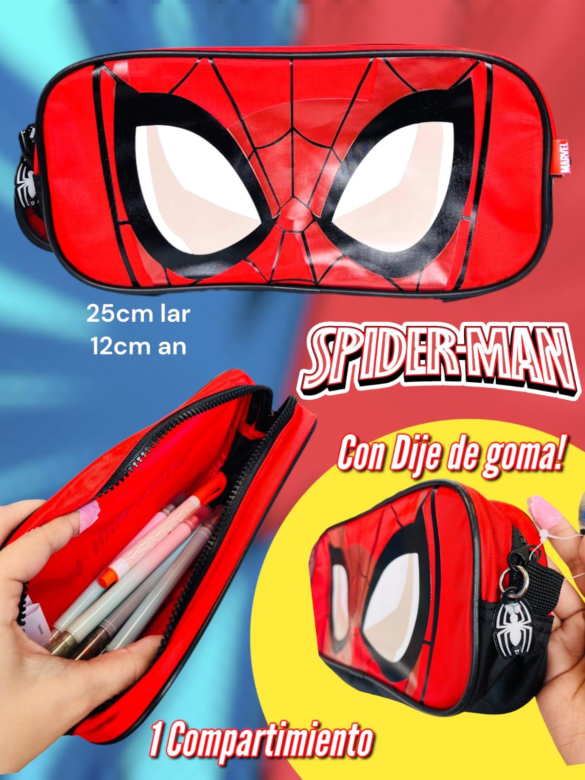 Cartuchera Spiderman 1 Compartimiento 