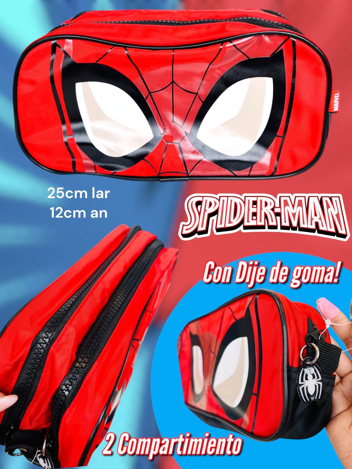 Cartuchera Spiderman 2 Compartimiento 