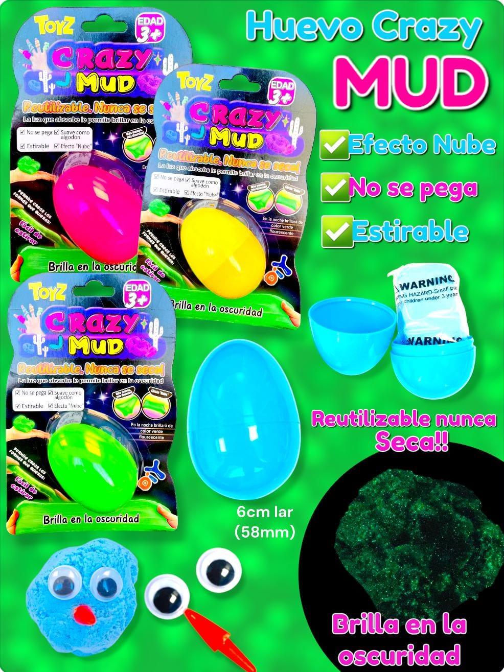 Huevo Carzy Mud Efecto Nube 