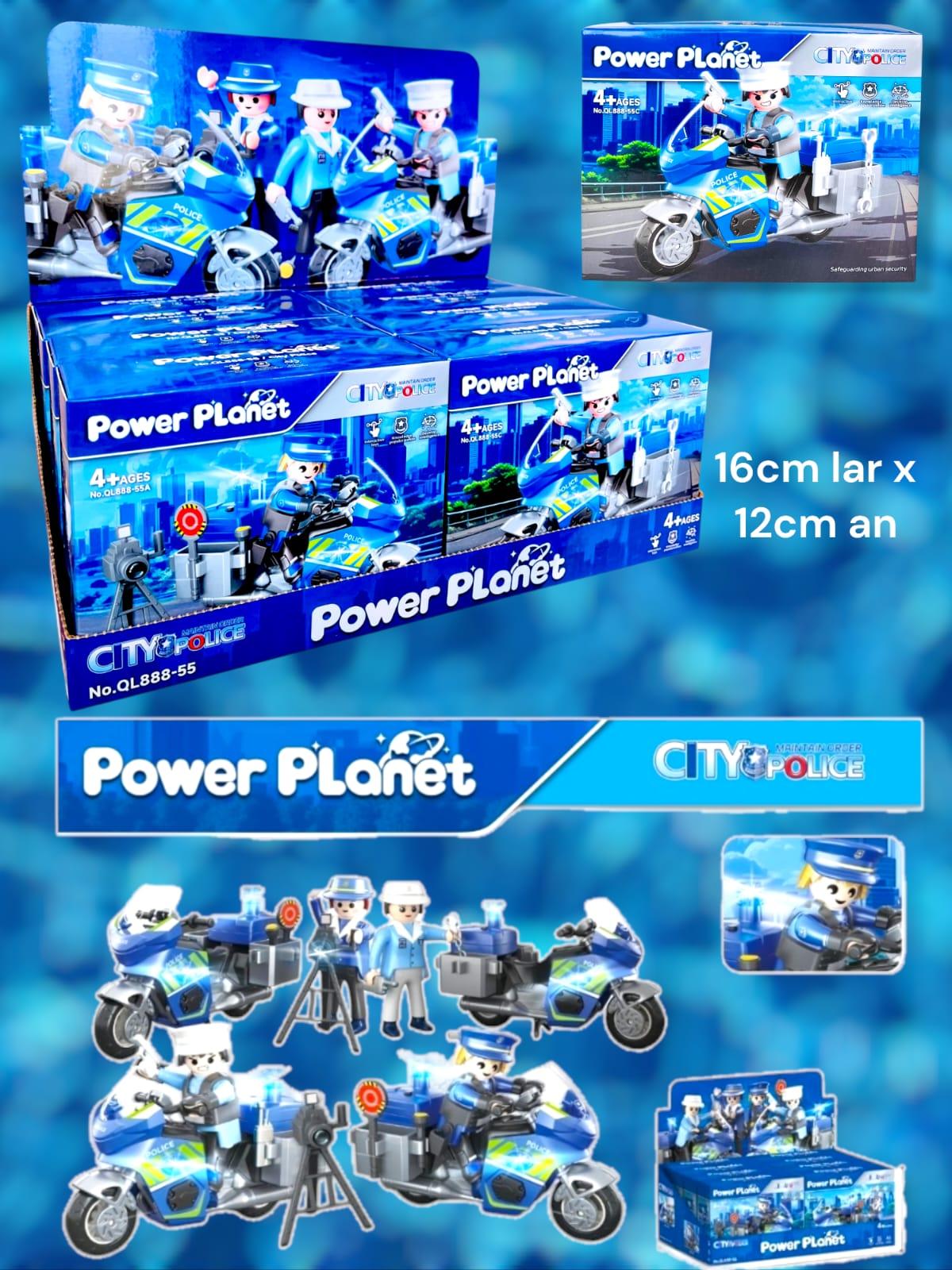 Policia Assemble Con Accesorios Power Planet 