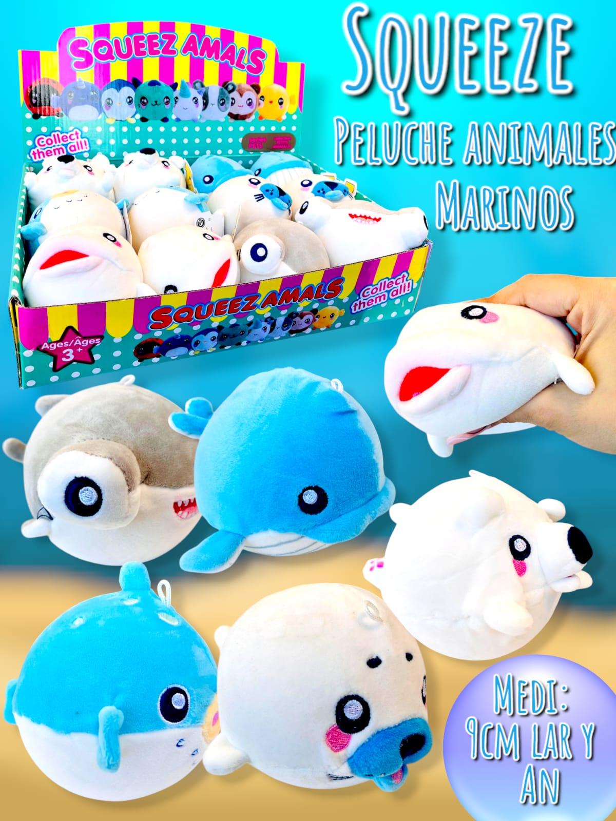 Squeeze Peluche Animales Marinos  perfumados