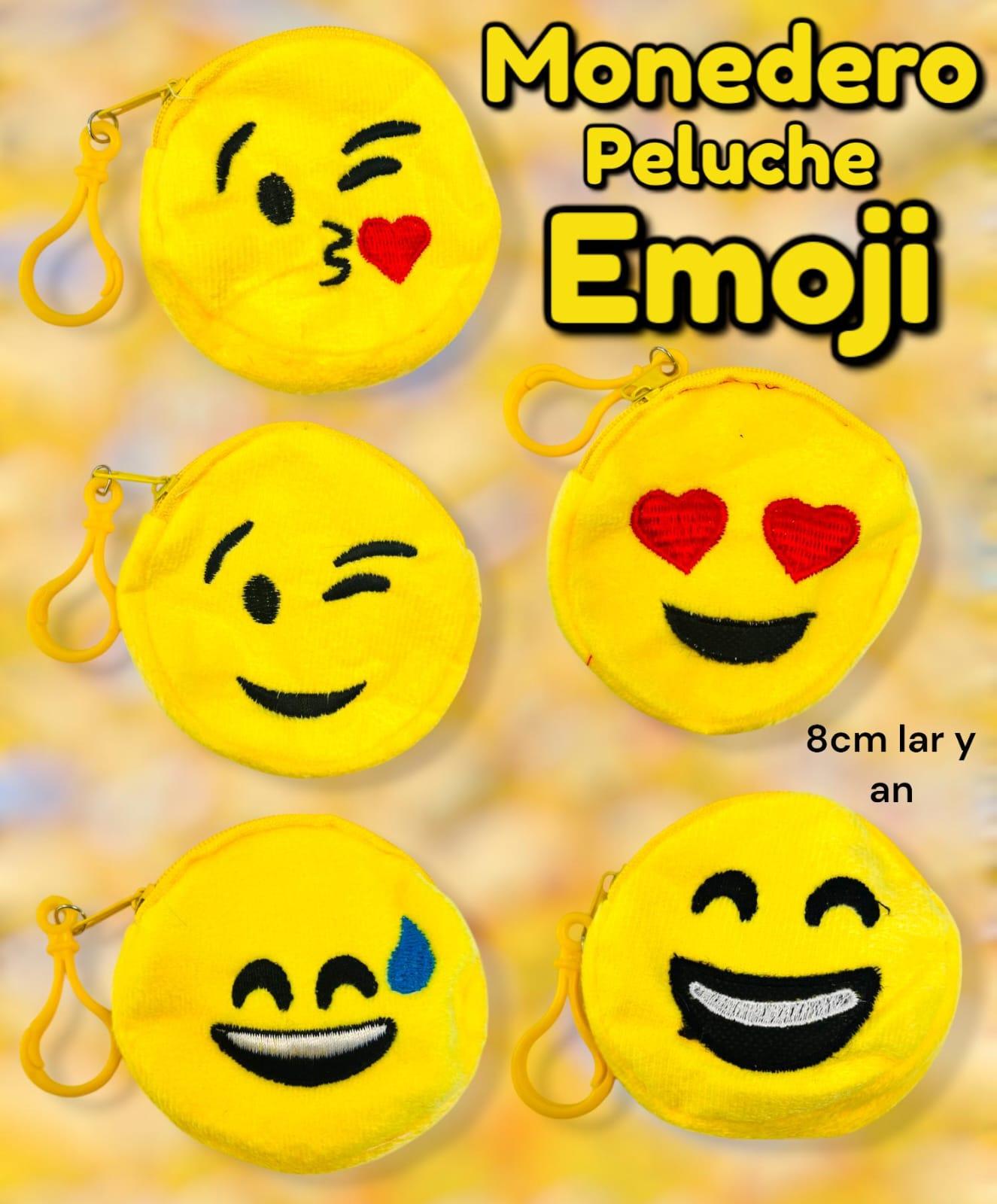 Monedero Peluche Emoji 