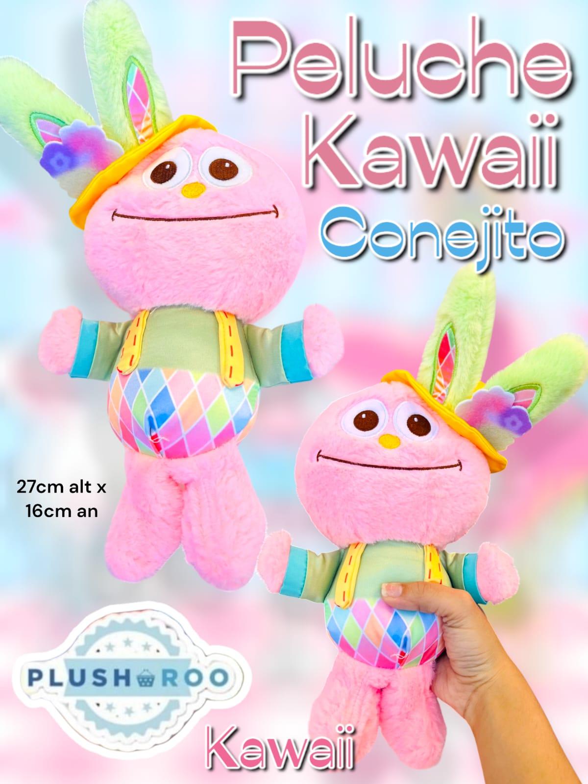 Peluche Premium PLUSHAROO 2024 Kawaii Conejito 27cm 