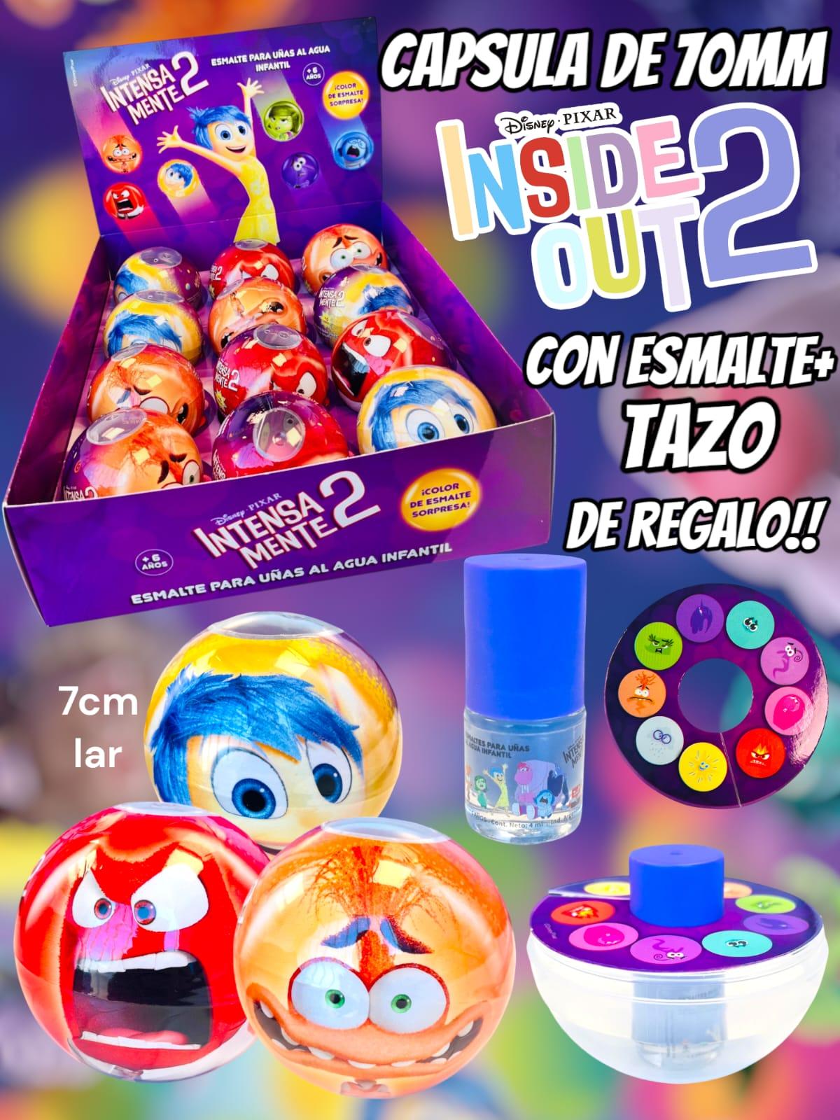 Capsula de 70mm Intensamente con Esmalte + Tazo de Regalo 