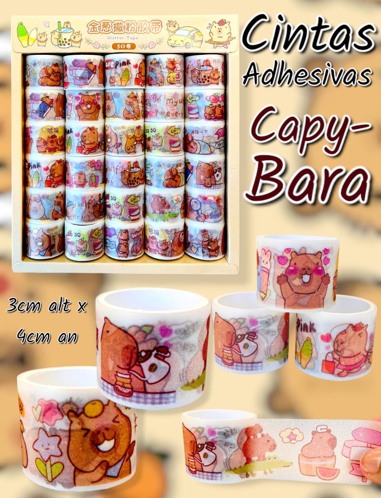 Cintas Adhesivas Capybara