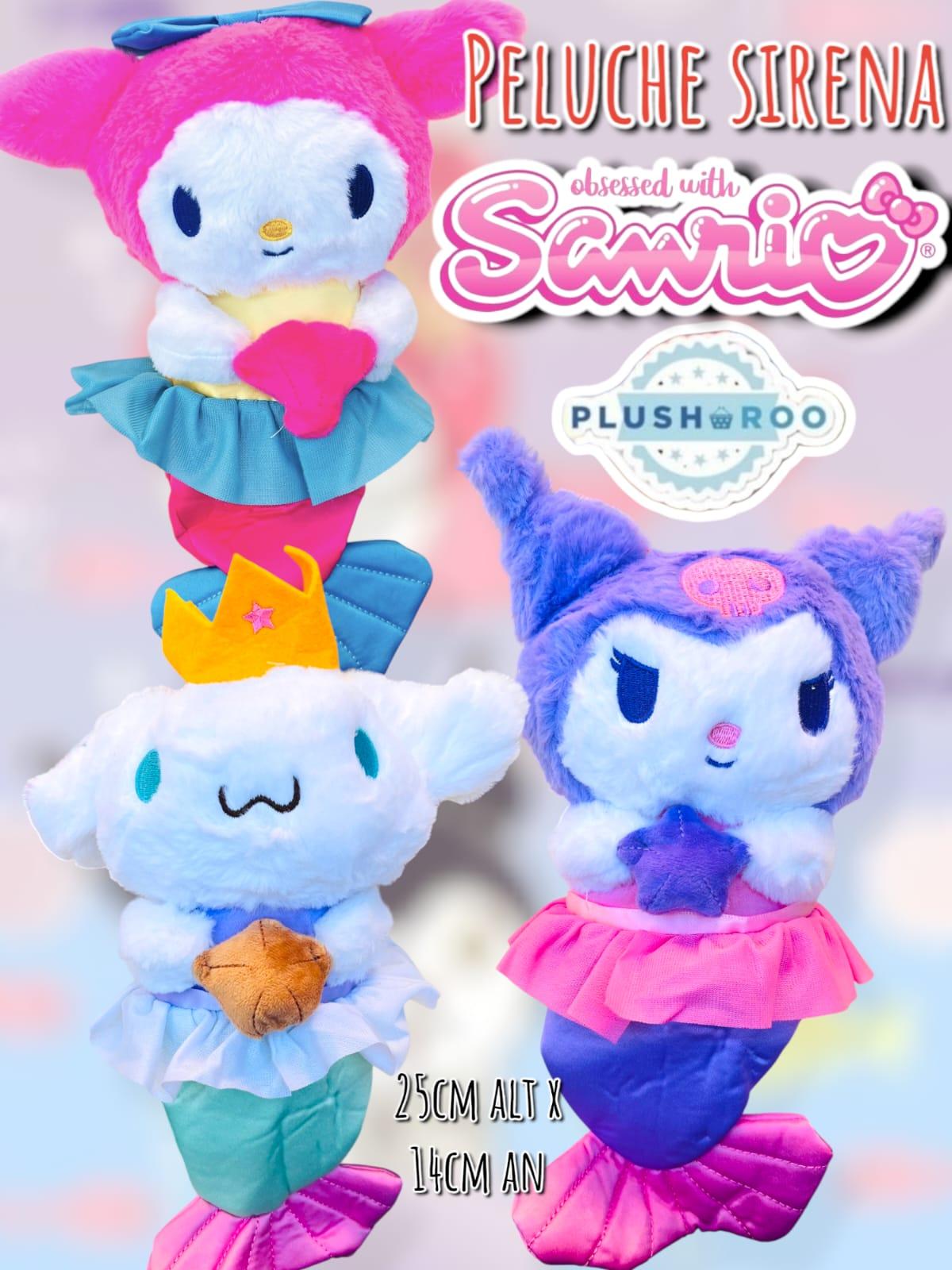 Peluche Premium PLUSHAROO 2025 Sirena Sanrio 