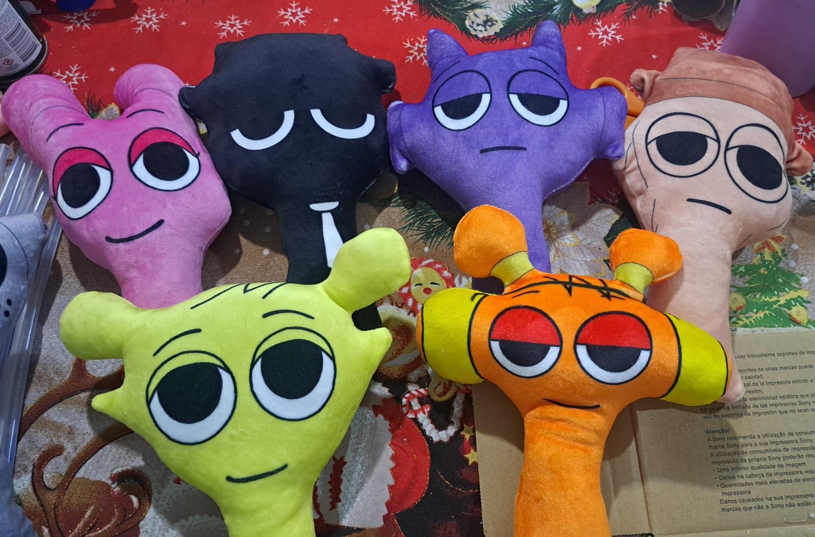 Peluche Sprunki Tela Plush 