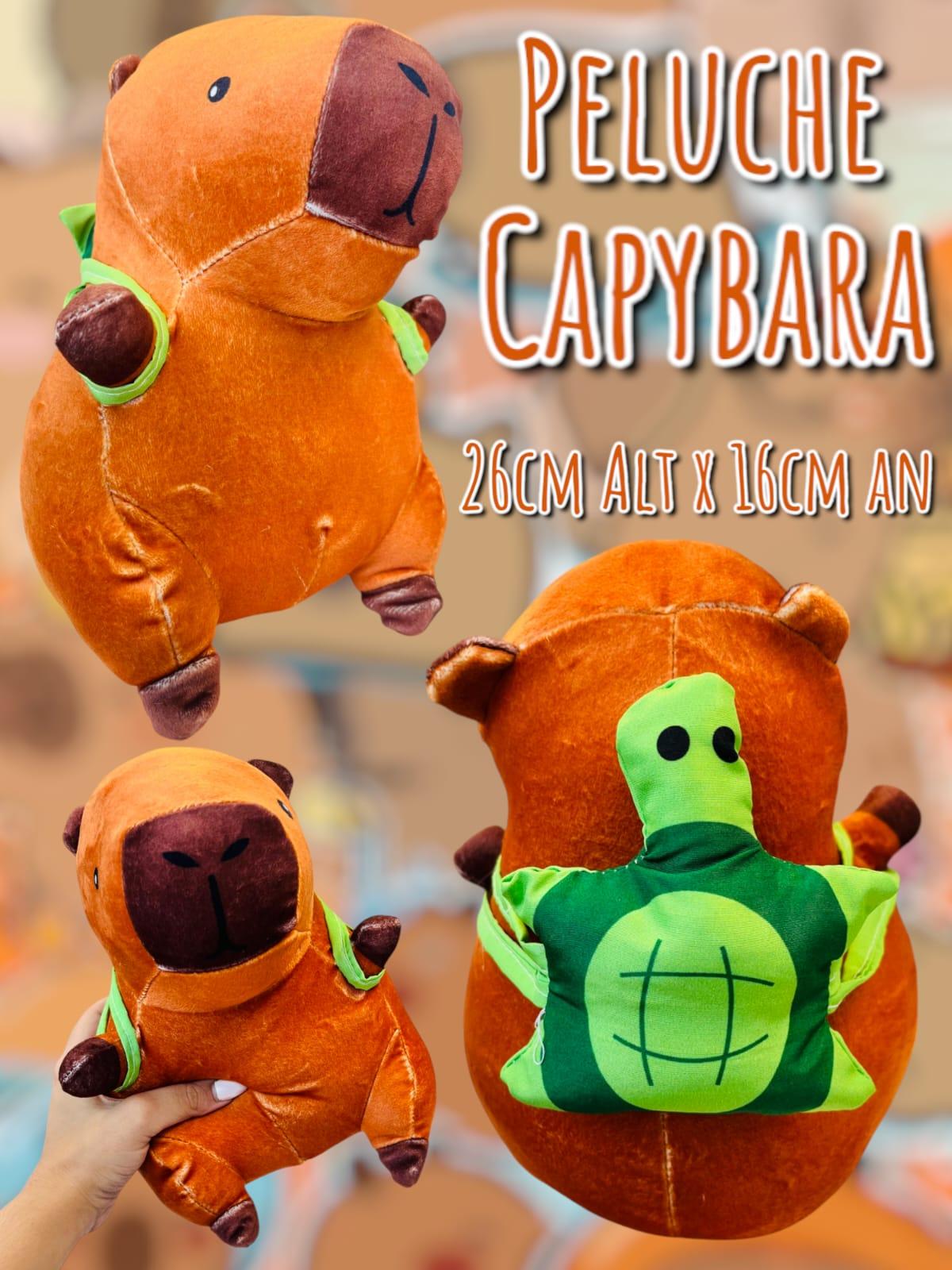 Peluche CAPYBARA plush sublimado 26cm 