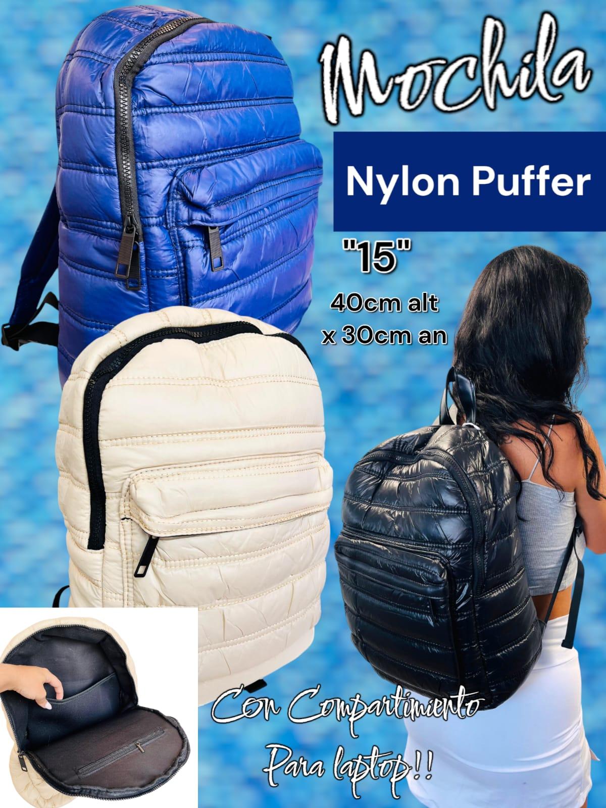 Mochila Espalda  NYLON PUFFER 