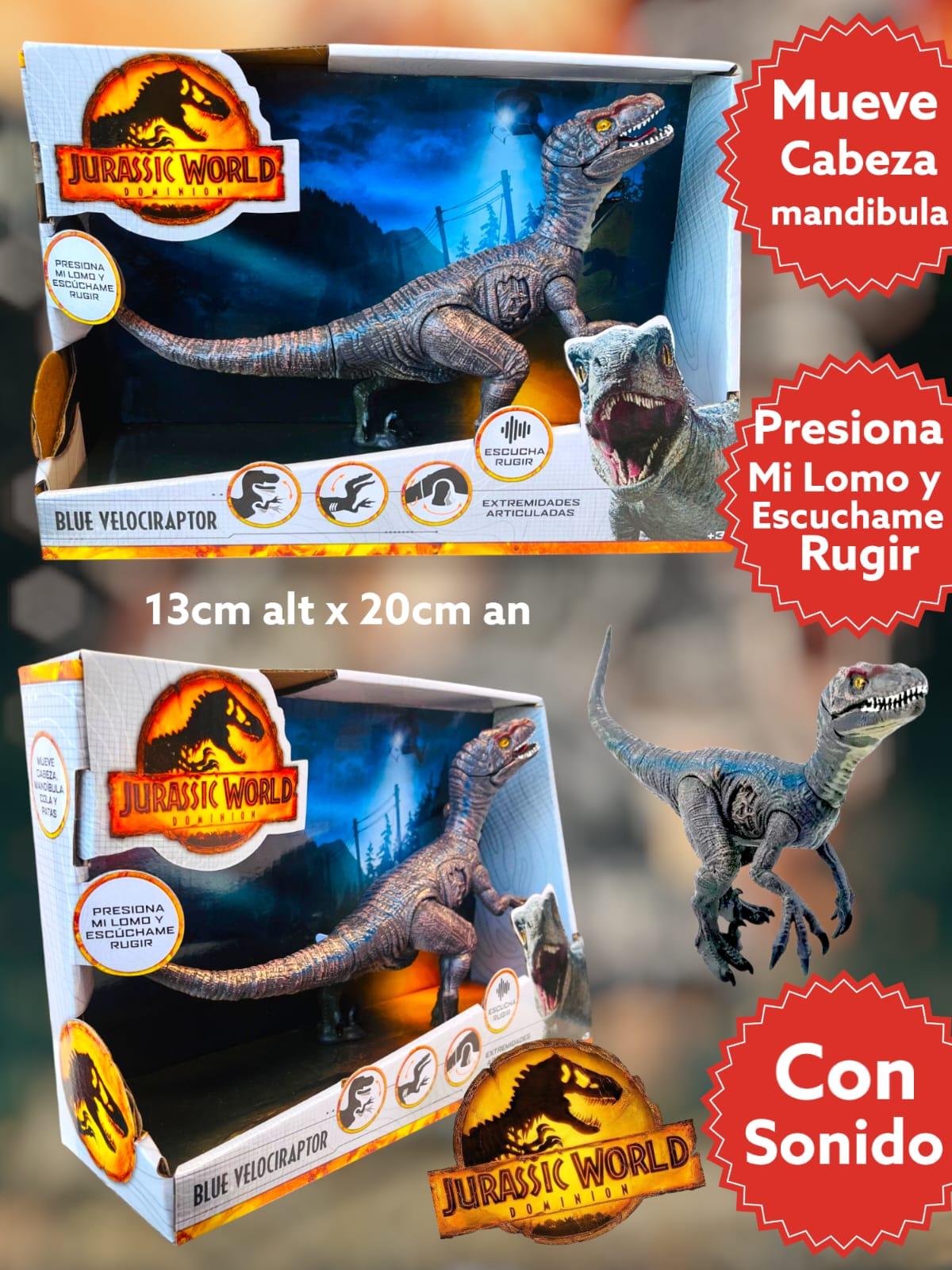 Dinosaurio Velocirator Jurassic World Con Sonido 