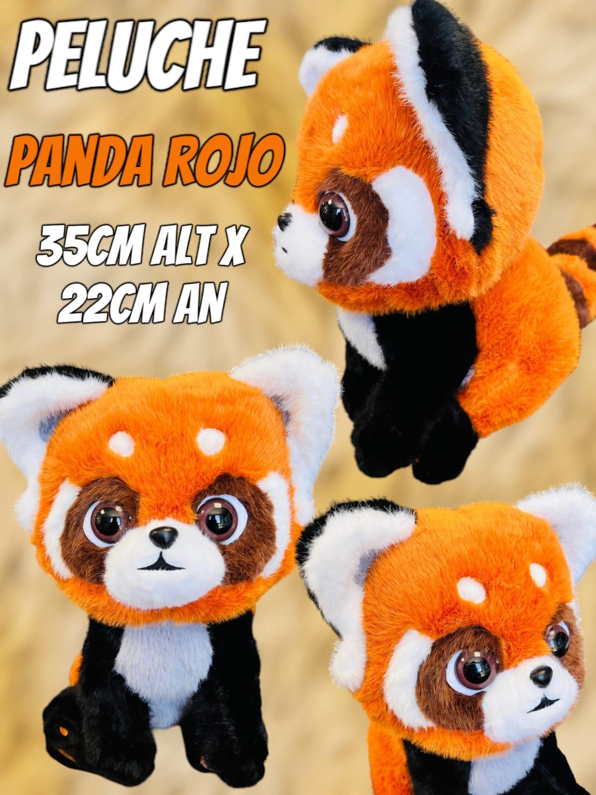 Peluche Panda Rojo 35cm 