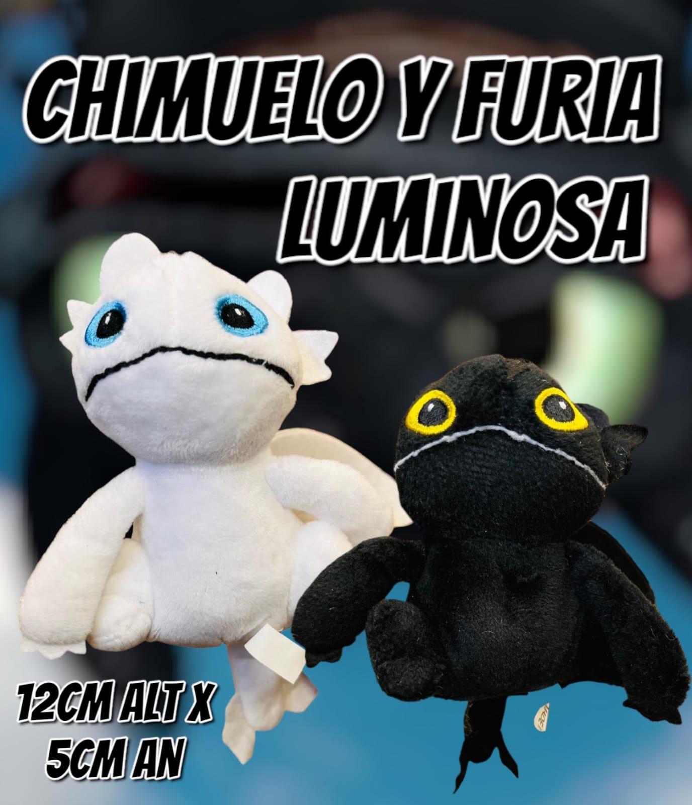 Peluchin Chimuelo y Furia Luminosa