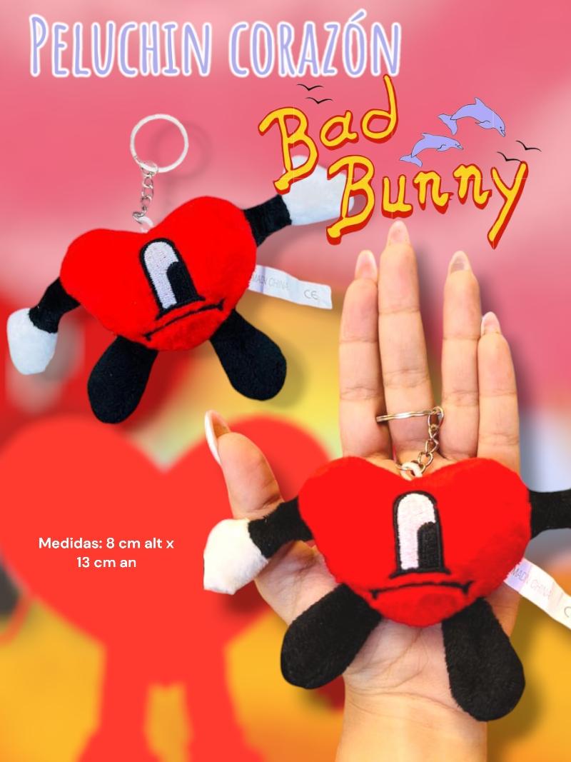 Peluchin Corazon Bad Bunny
