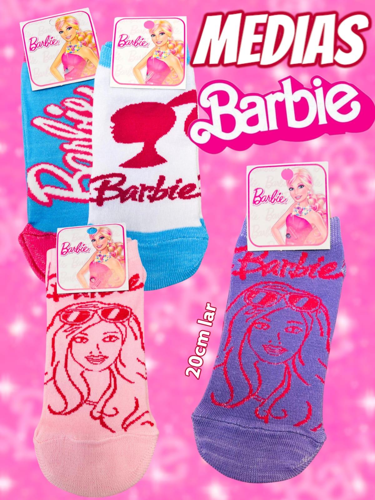 Set de 12 Pares de Medias Barbie  