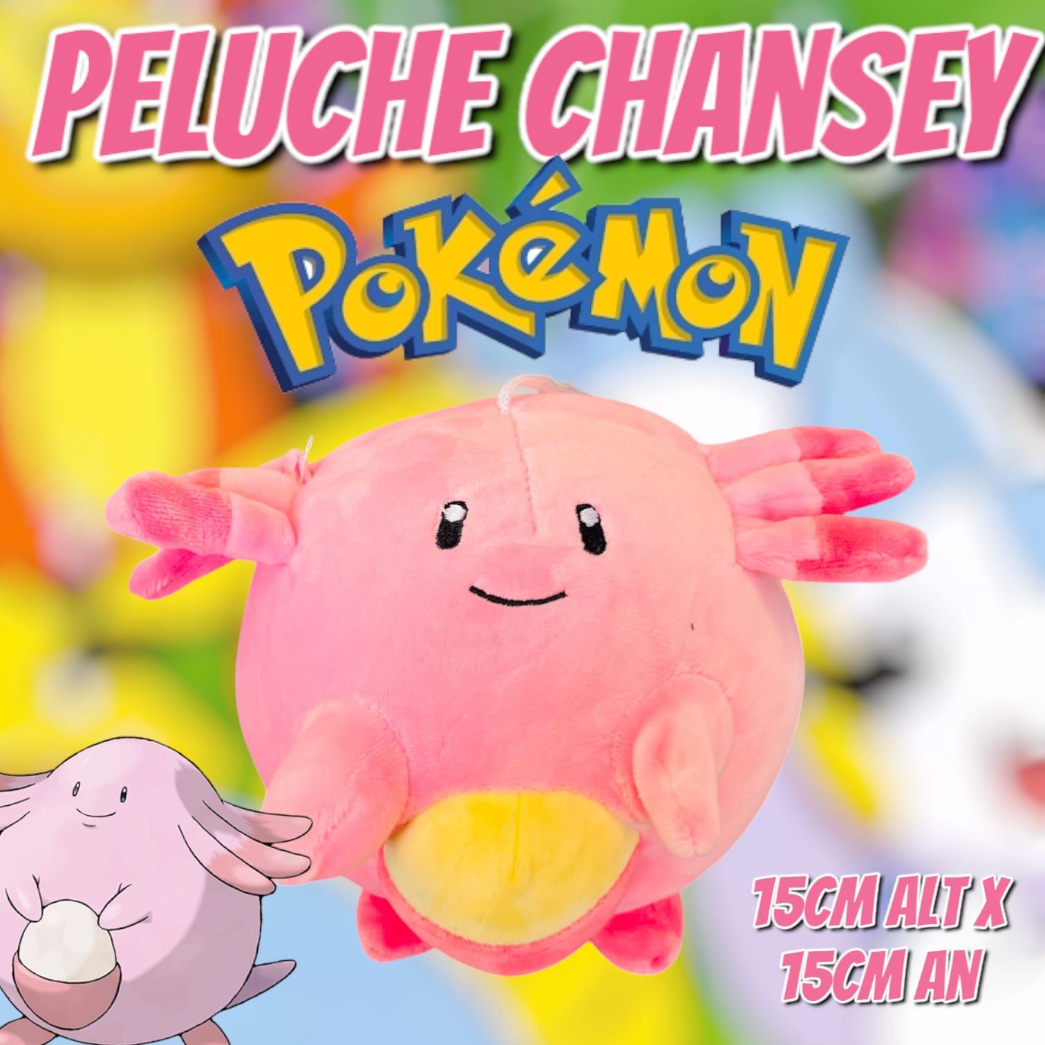 Peluche Chansey Pokemon 15cm 