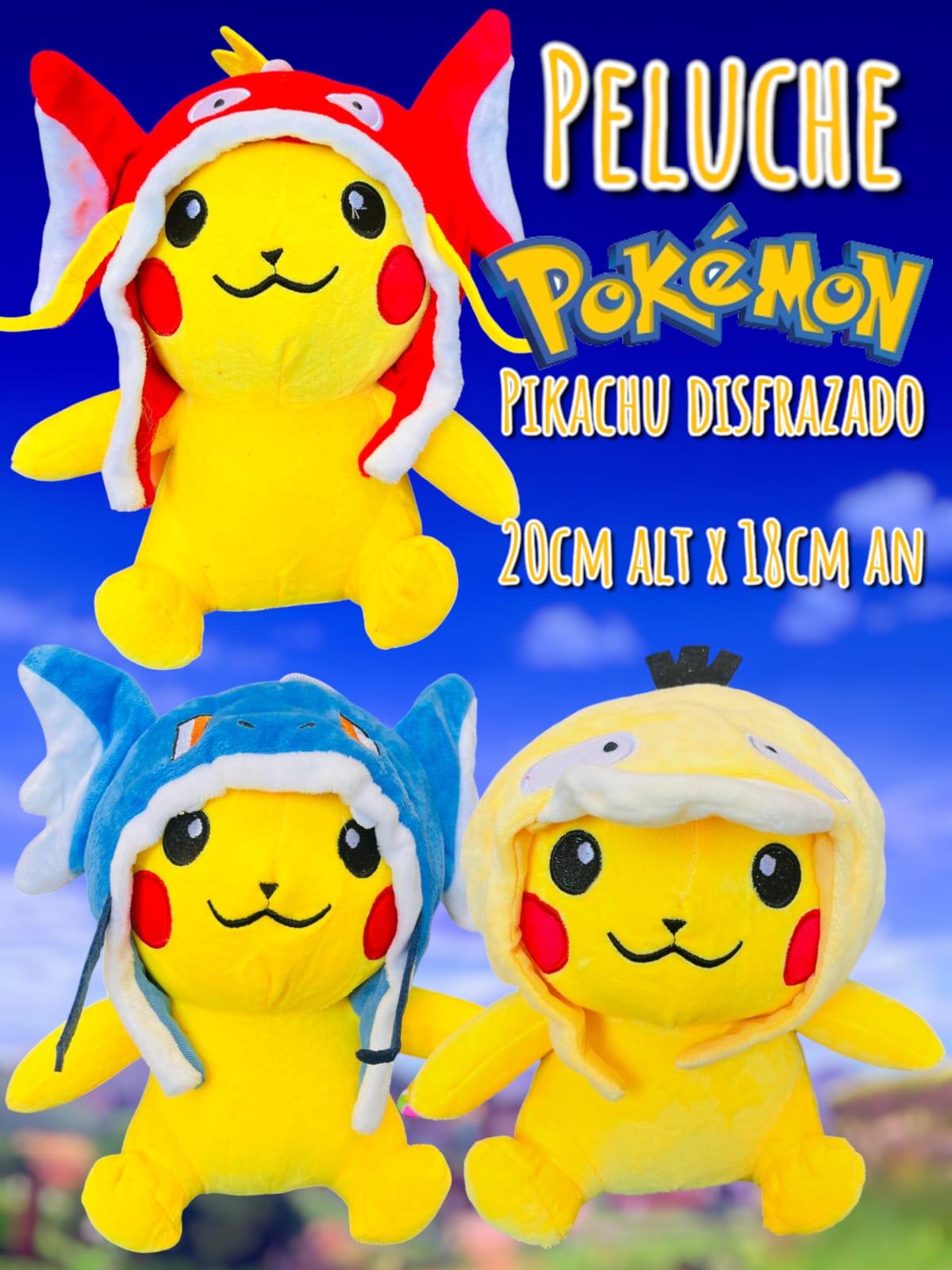 Peluche Pokemon Pikachu Disfrazado 20cm 
