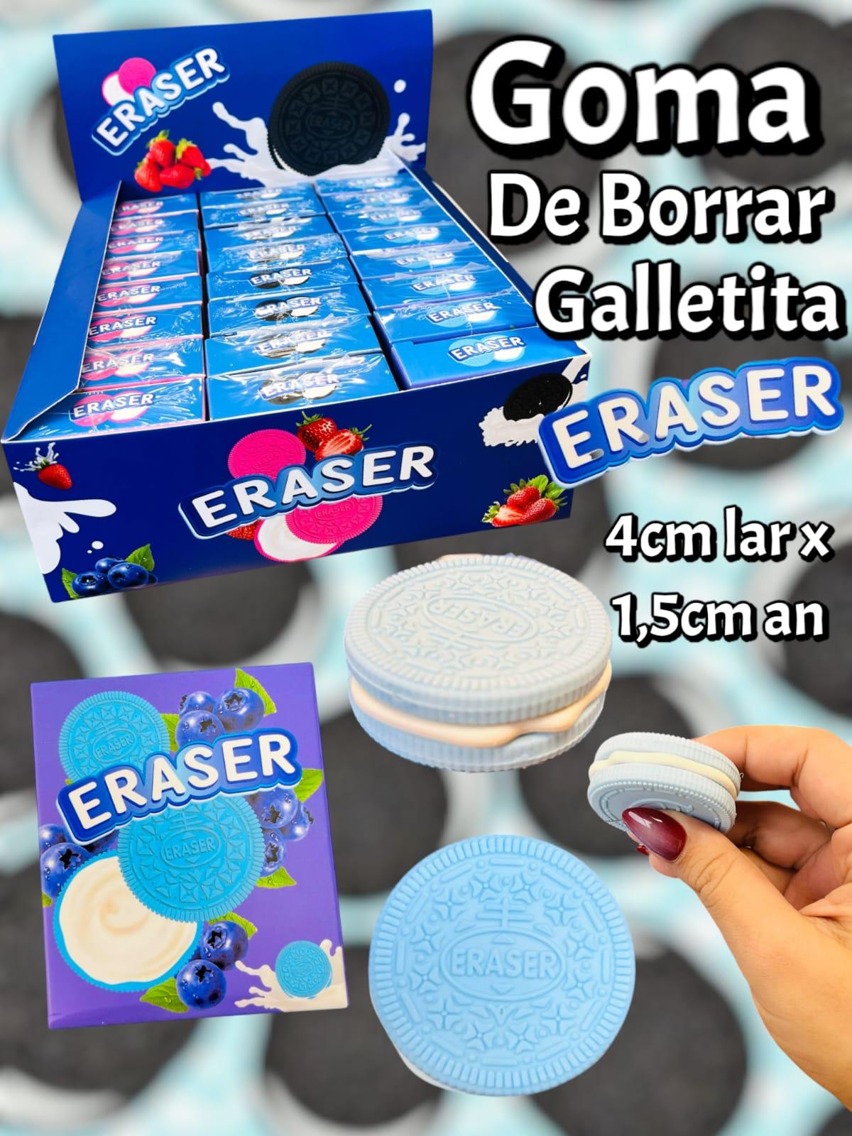 Goma de Borrar Galletita Eraser