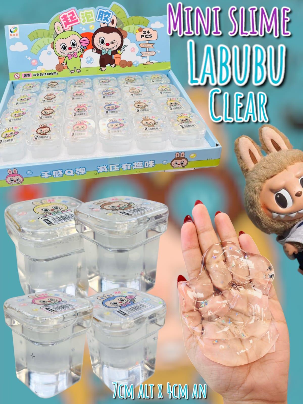 Mini Slime Labubu Clear