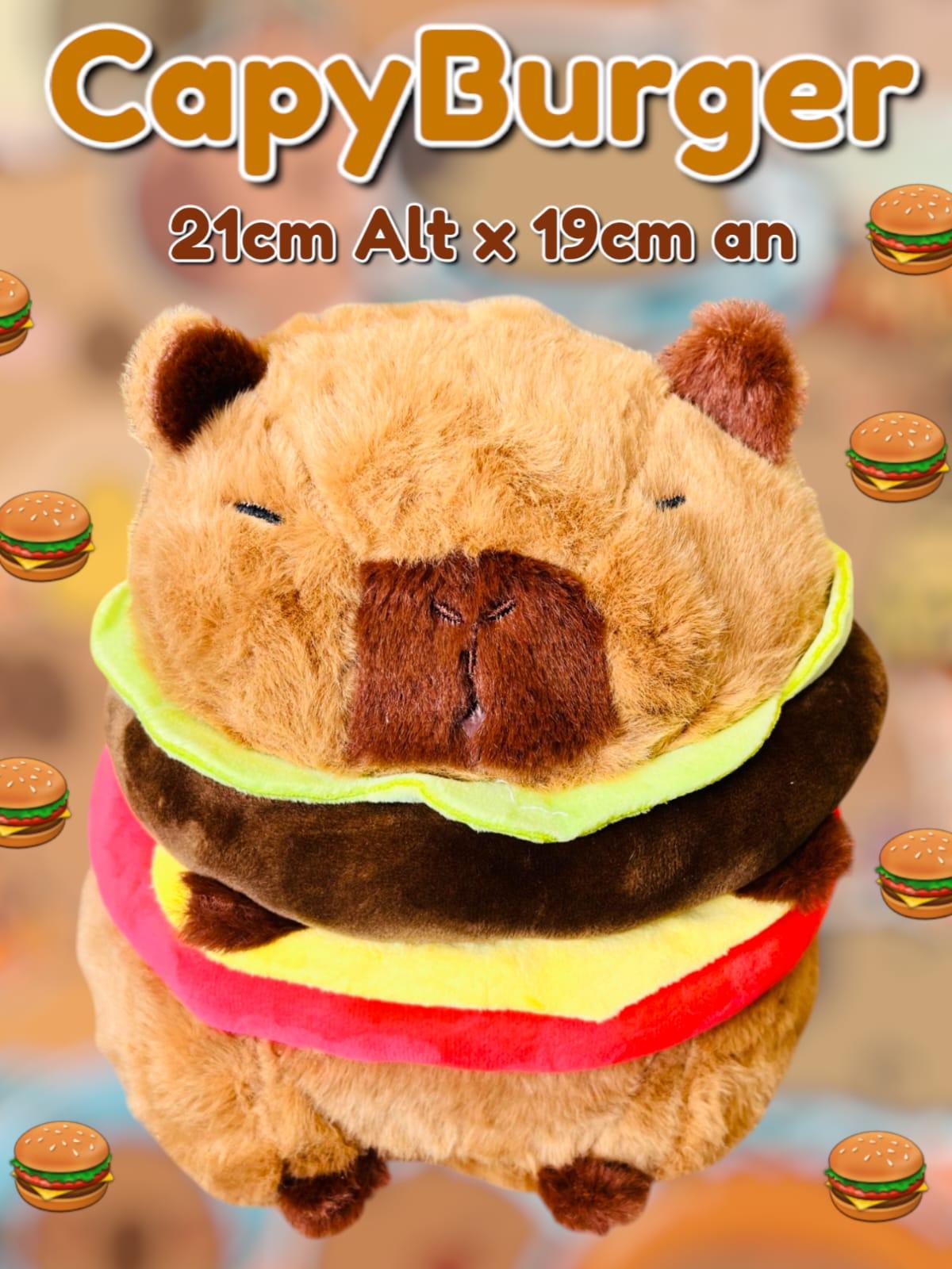 Peluche CapyBurger 21cm 