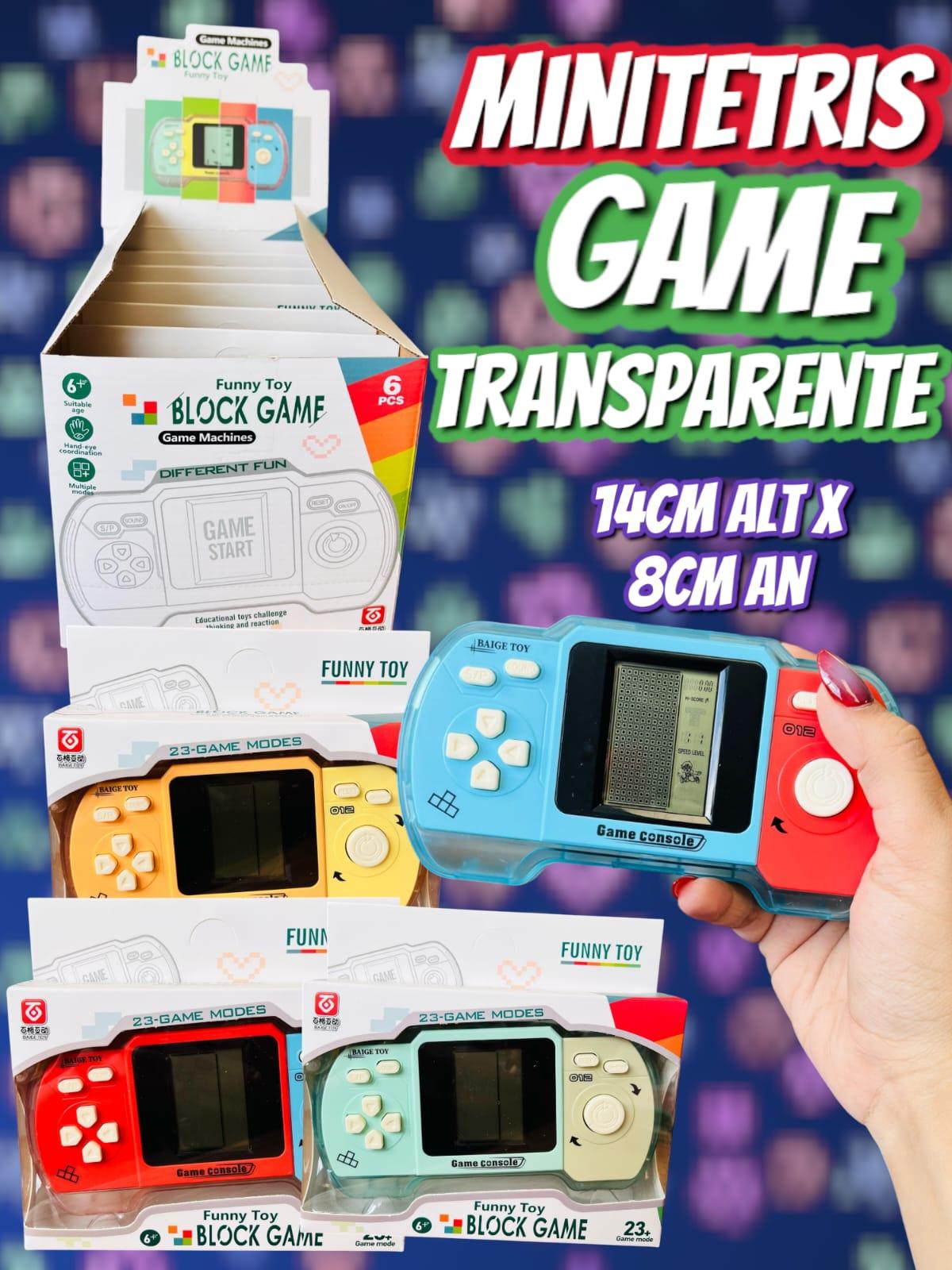 Tetris Game Machine Transparente 
