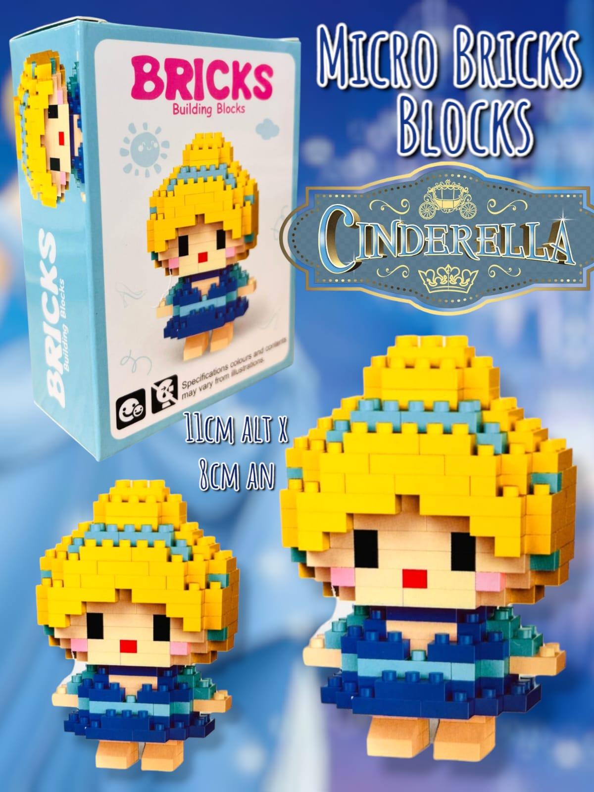 Micro Brick Blocks Cenicienta 