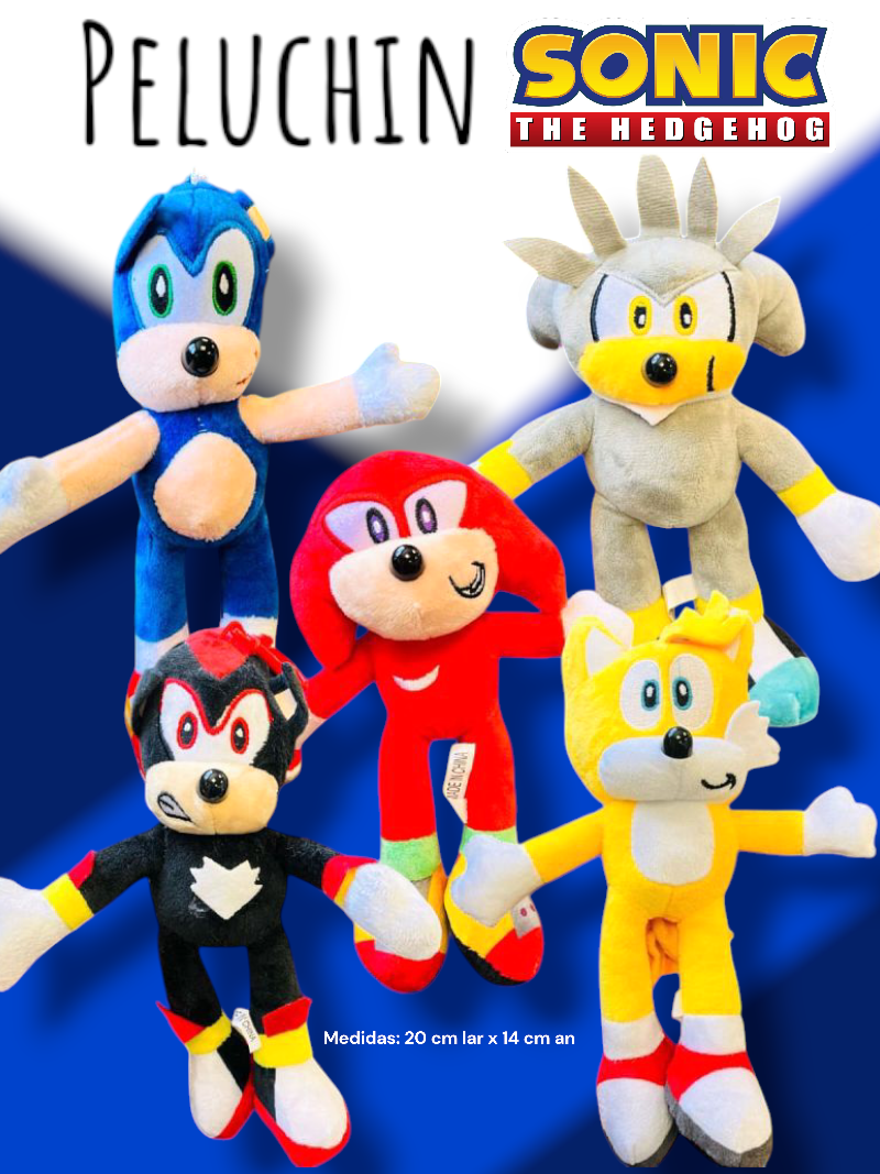 Peluchin Sonic 