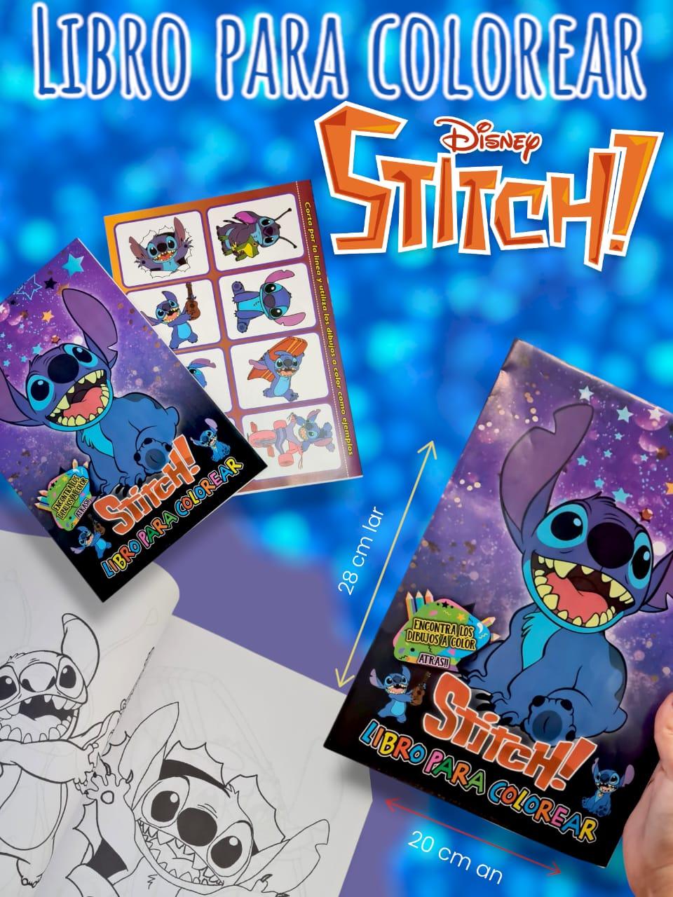 Libro Para Colorear Stitch