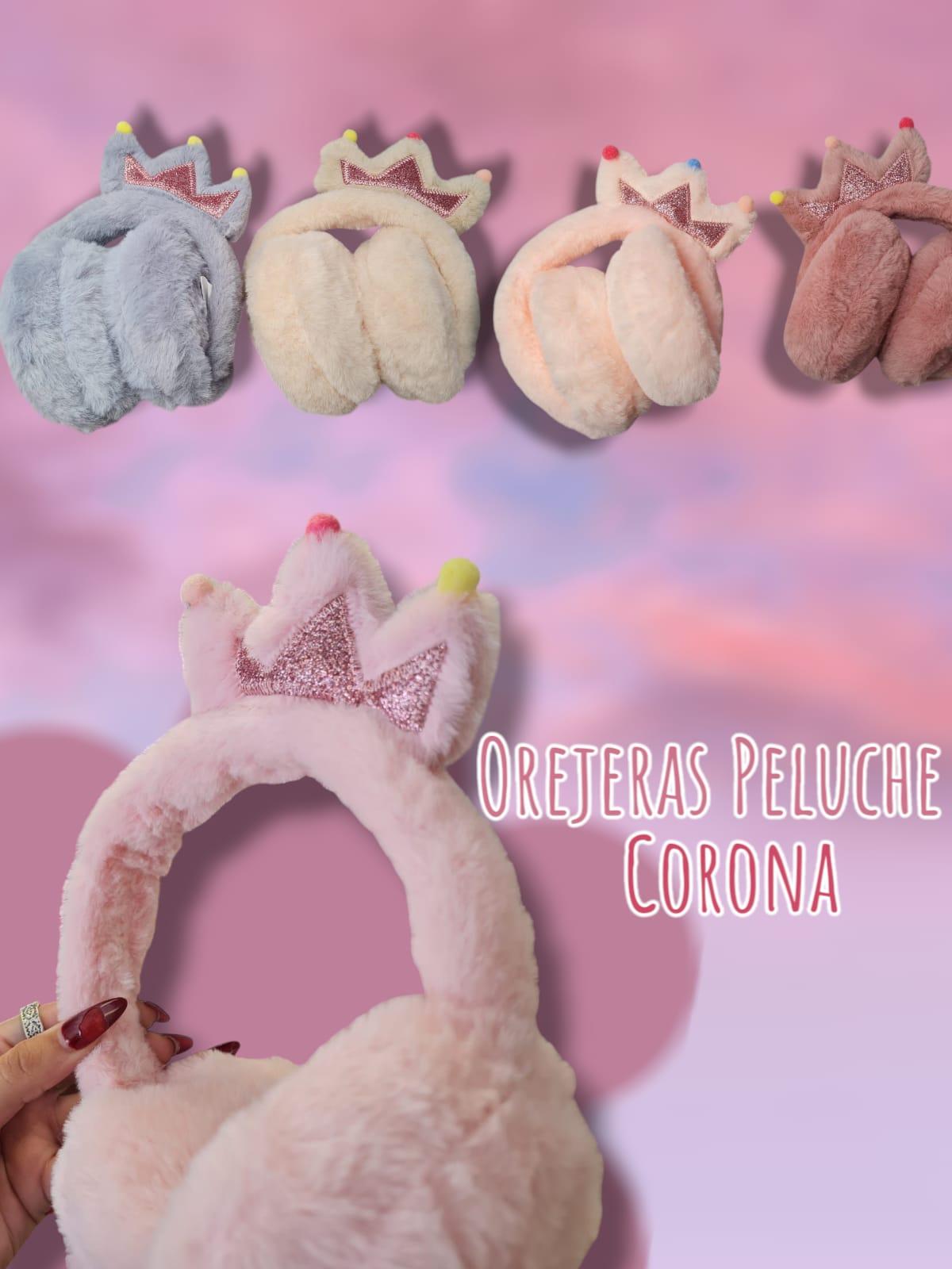 Orejeras Peluche Corona