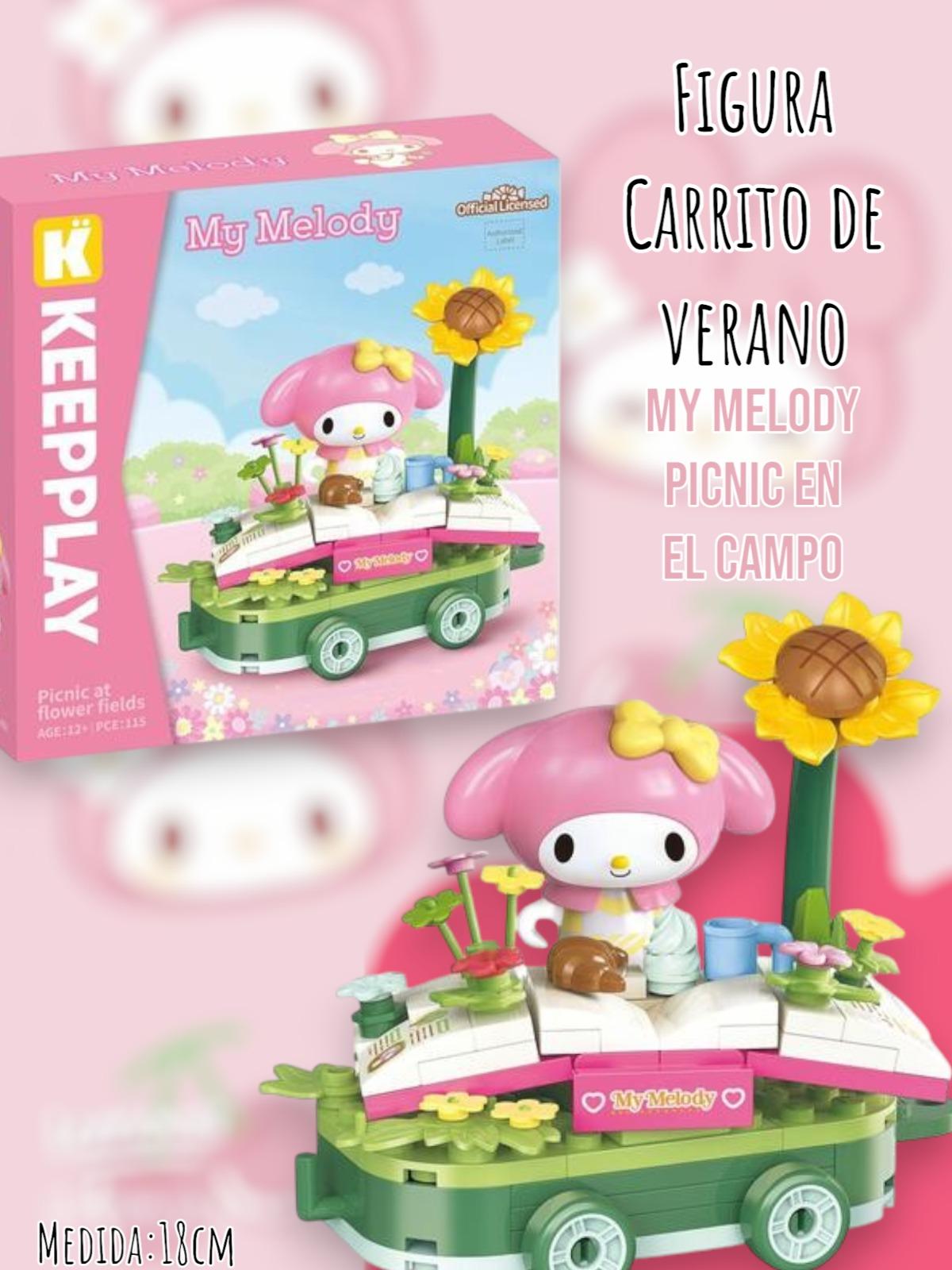 Hello Kitty - Carrito de Verano 18cm. 
