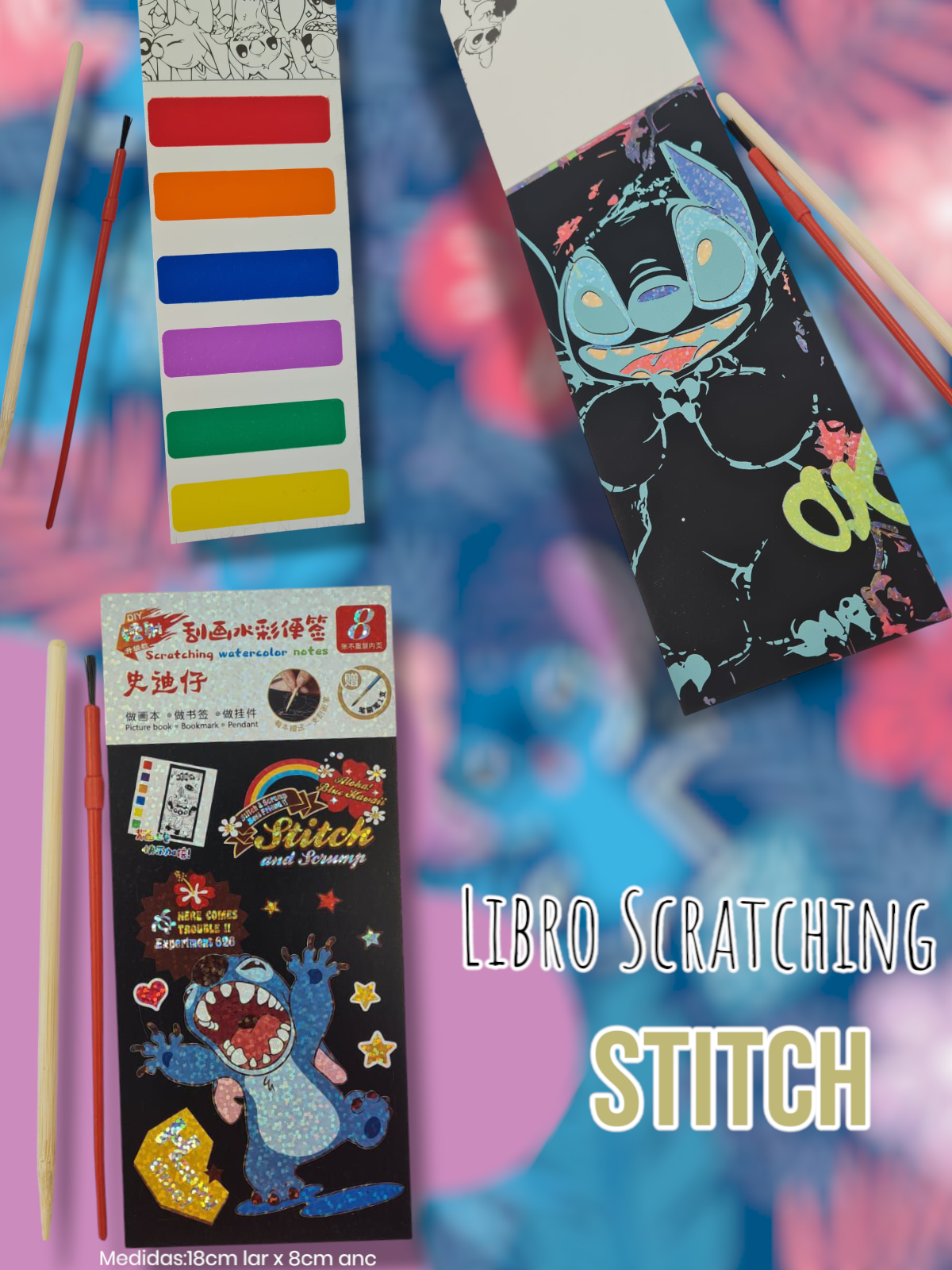 Libro Scratching Stitch