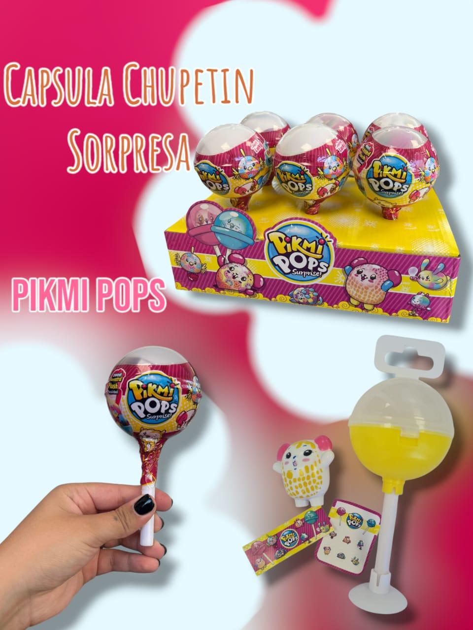Capsula Chupetin con Sorpresa PIKMI POP