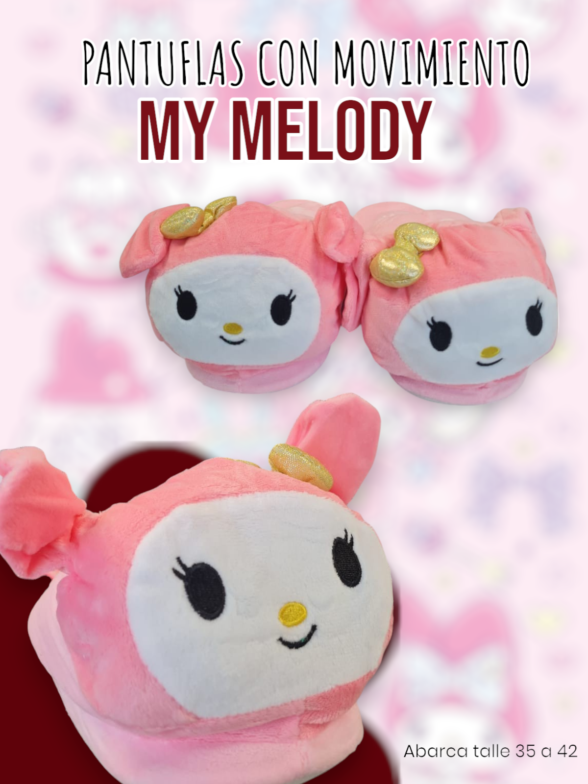 Pantuflas con Movimiento My Melody