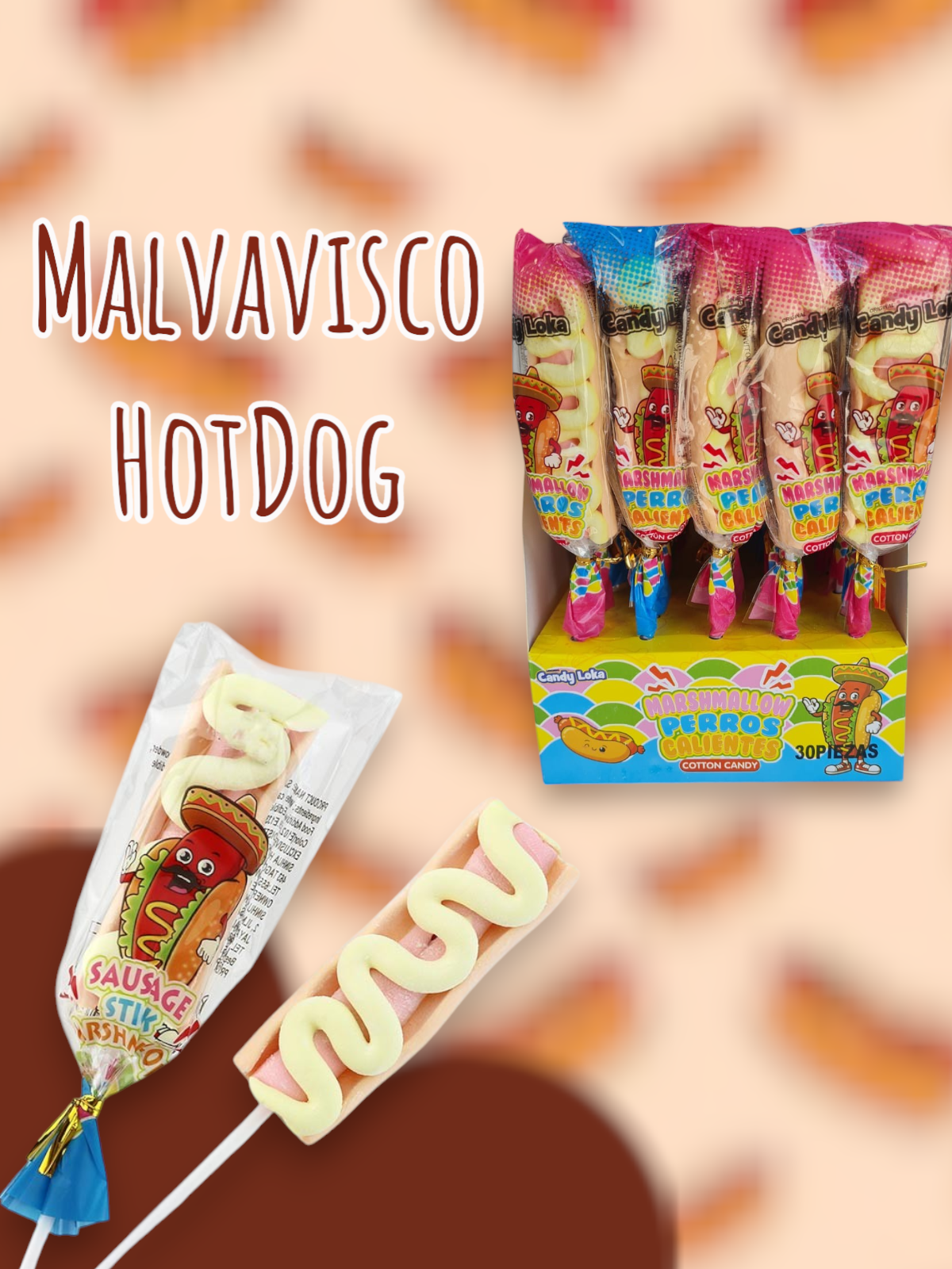 Malvavisco HotDog