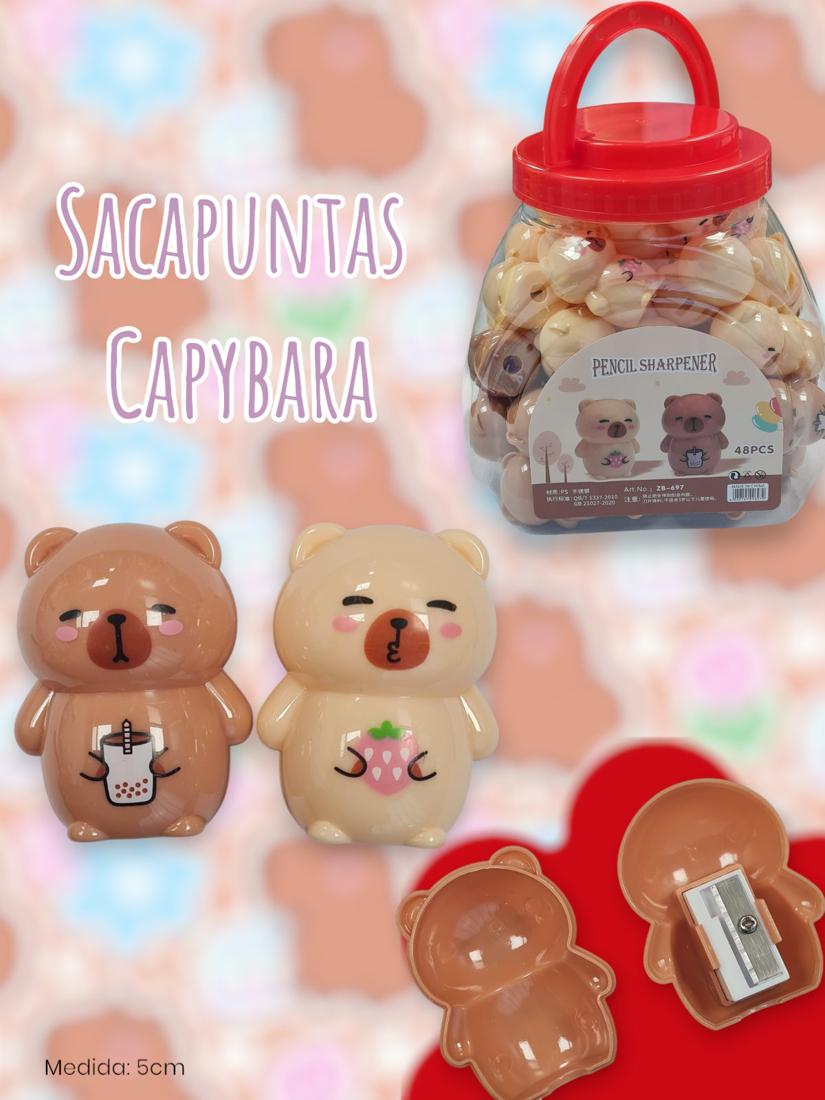 Sacapuntas Capybara