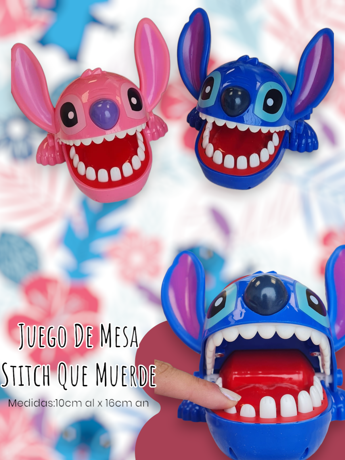 Juego De Mesa Stitch Que Muerde 