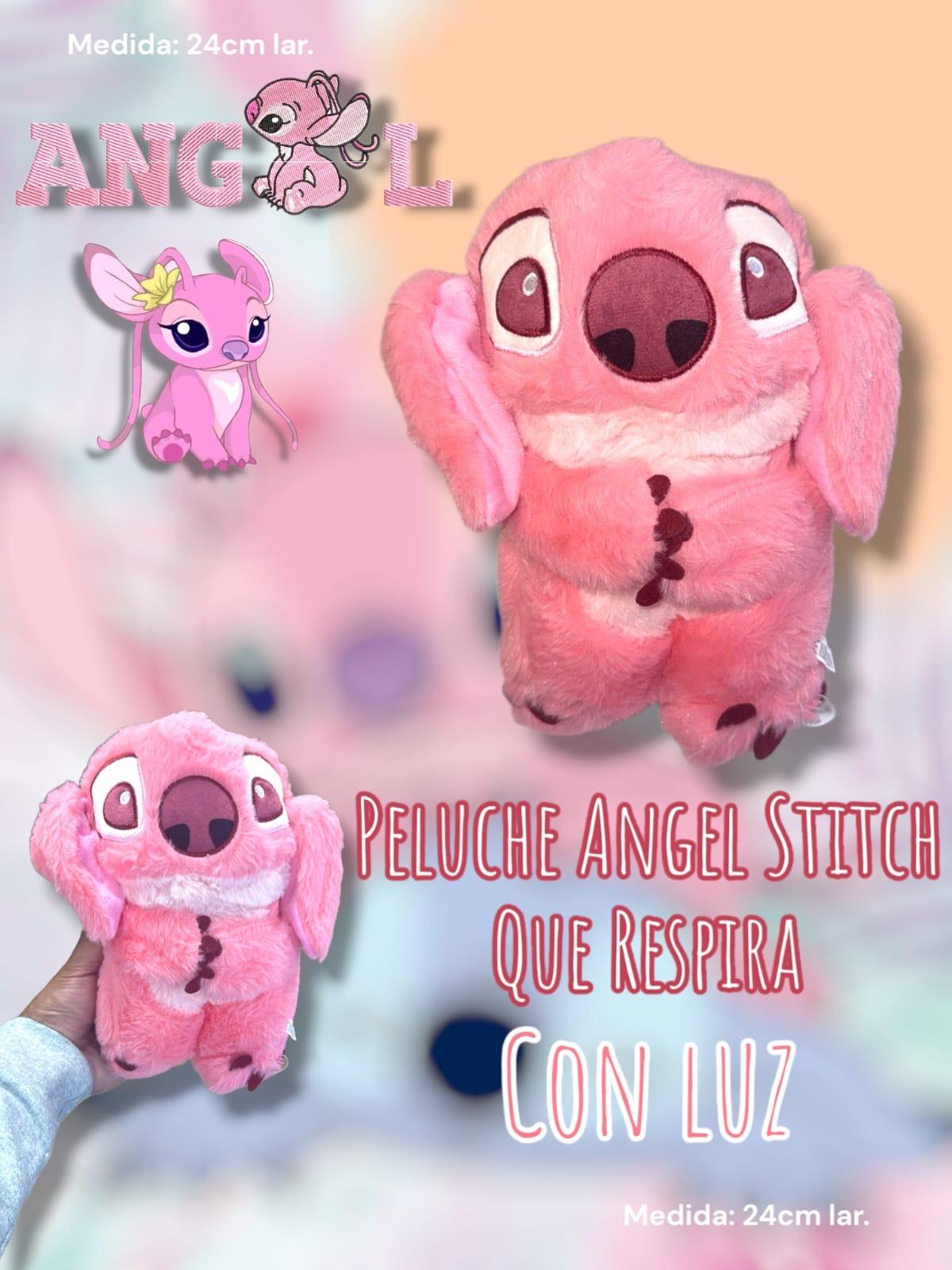 Peluche Stitch Angel que Respira y con Luz