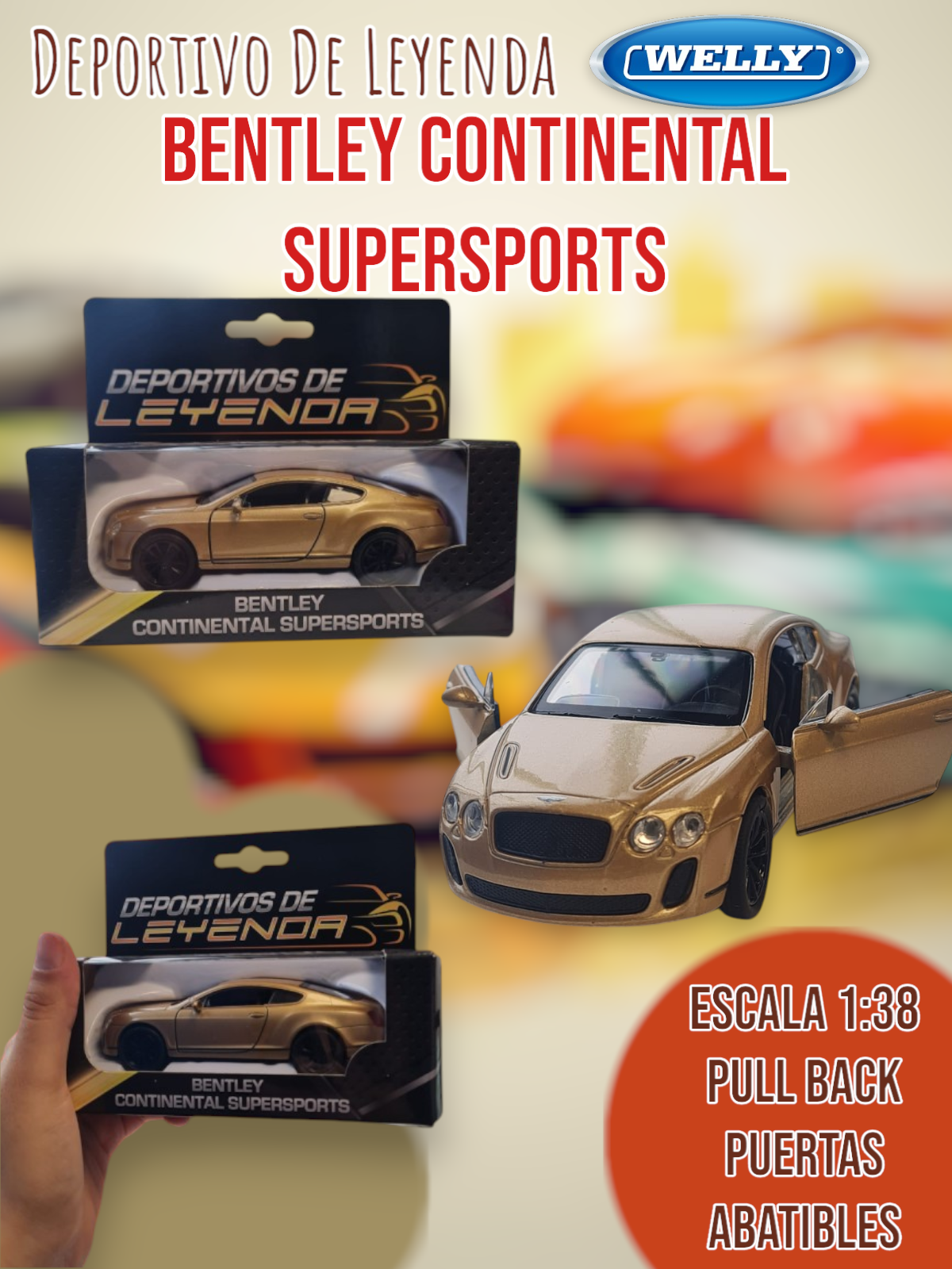 Deportivo De Leyenda Bentley Continental Supersports