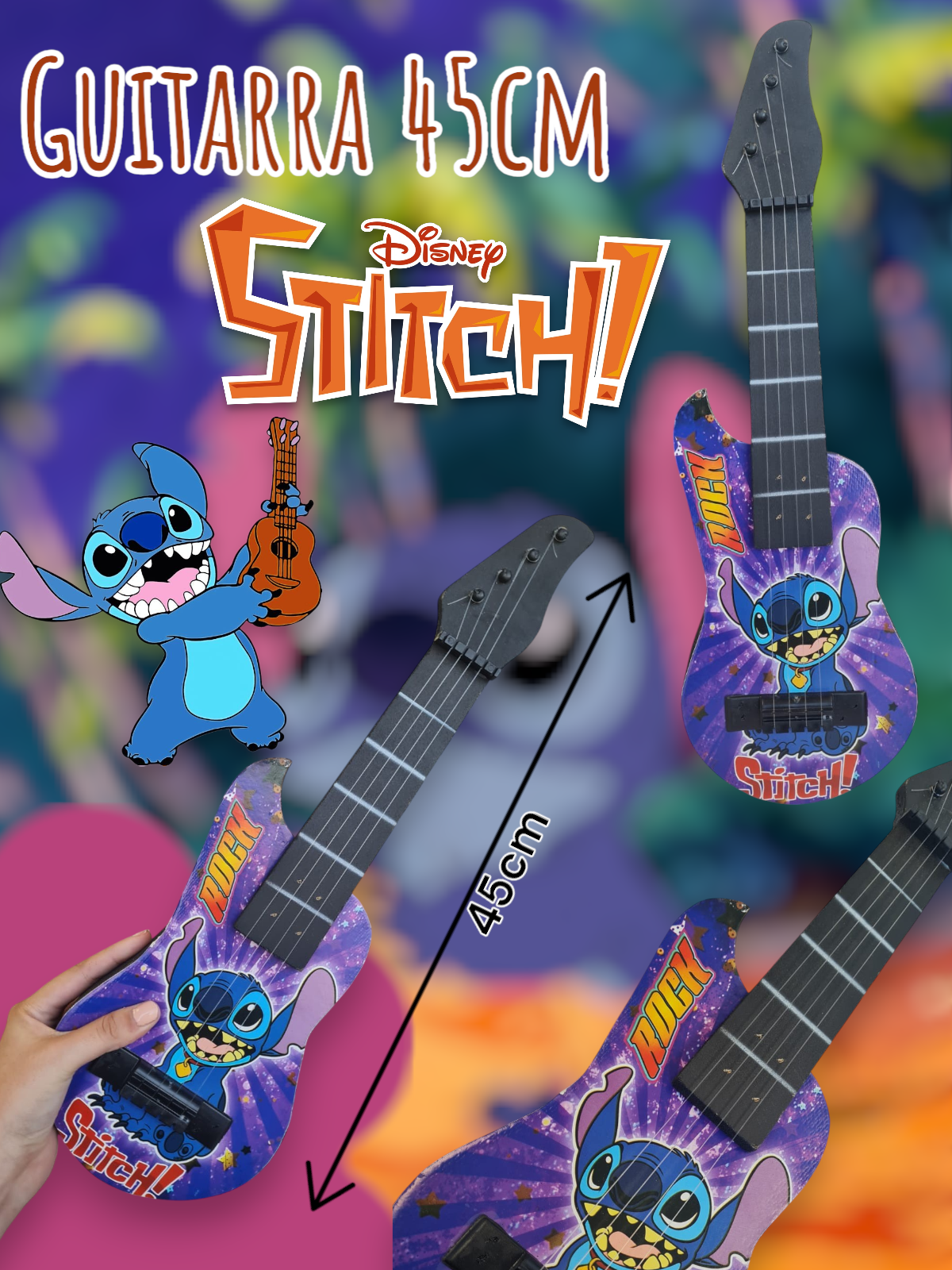 Guitarra Stitch 45cm 