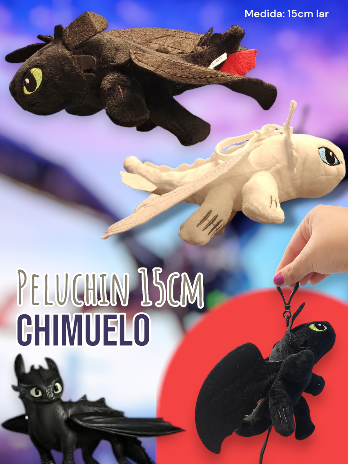 Peluchin 15cm Chimuelo 