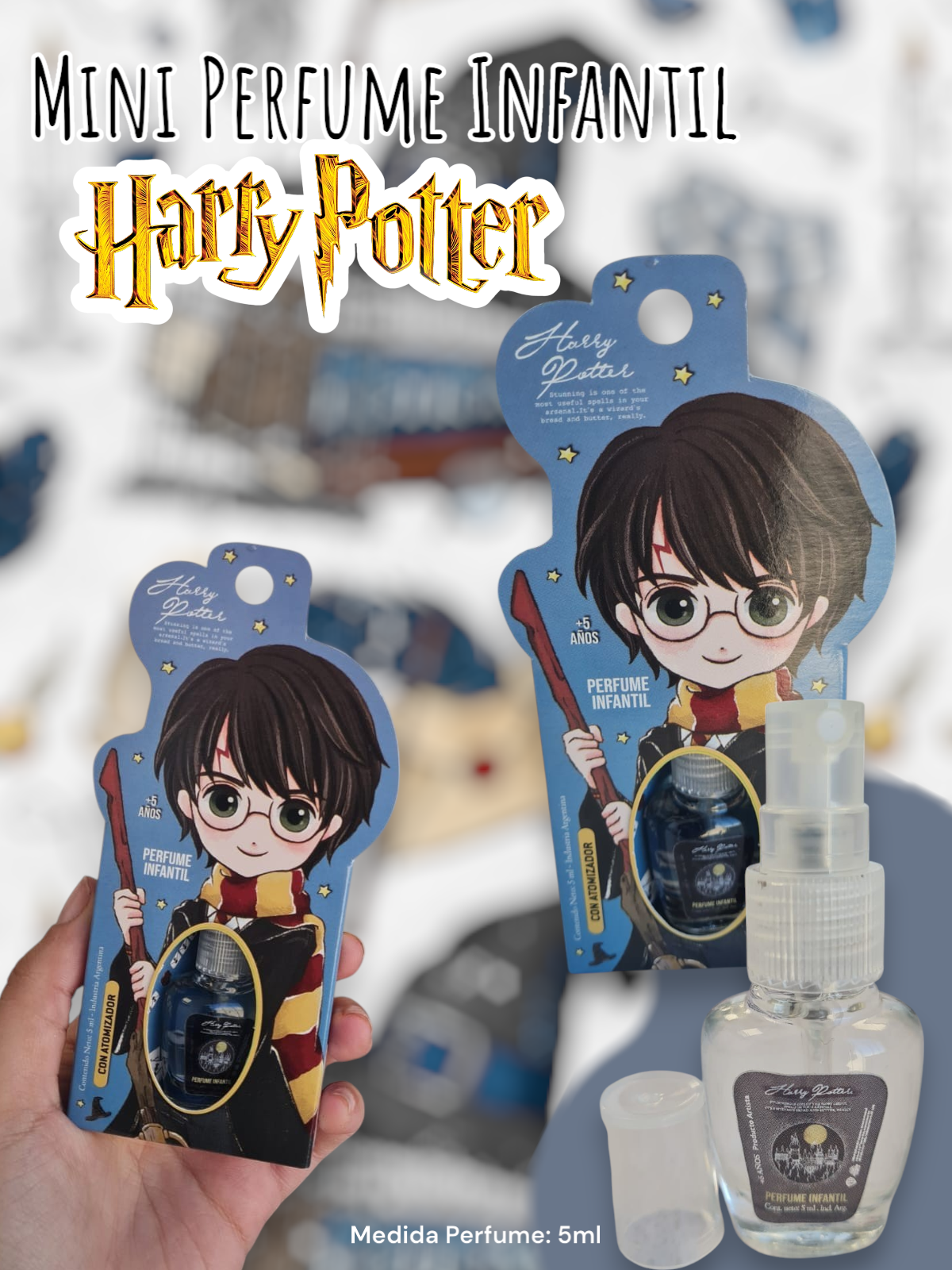 Mini Perfume Infantil Harry Potter JACTAN'S 5ml