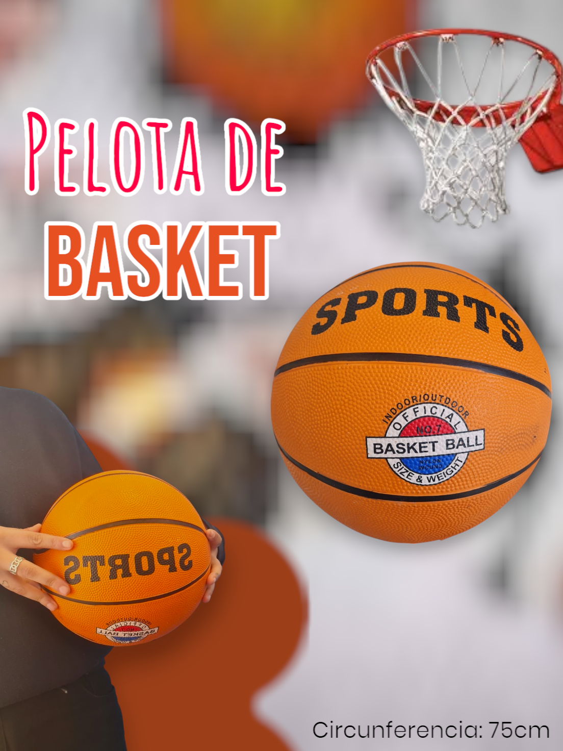Pelota de Basket numero 7