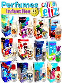 Caja Feliz x 12 Perfumes con LICENCIA DISNEY