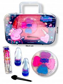 Valijita acrilica Kit de MAQUILLAJE de Peppa Pig