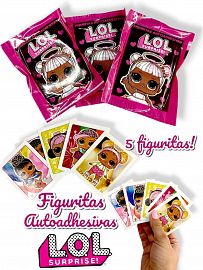 Paquete de figuritas LOL (Aladdino)