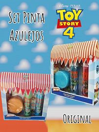 Set Pinta azulejos Toy Story 4 con esponja VTO OCtubre 2025