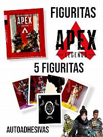 Sobre figuritas autoadhesivas APEX