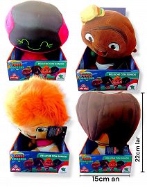 Peluche Mini Beat Power Rockets mu¤eco con Sonido ORIGINAL
